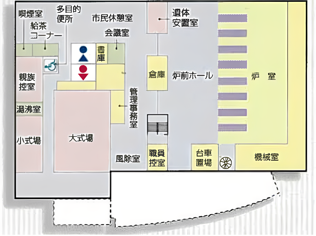 館内案内図１階